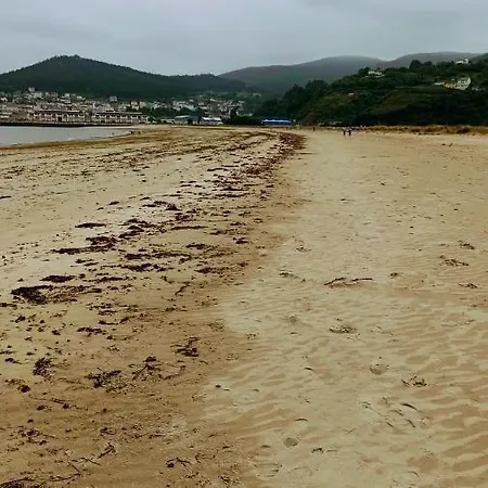 Piso Luminoso Y Acogedor En Primera Linea De Playa Covas Viveiro Apartament